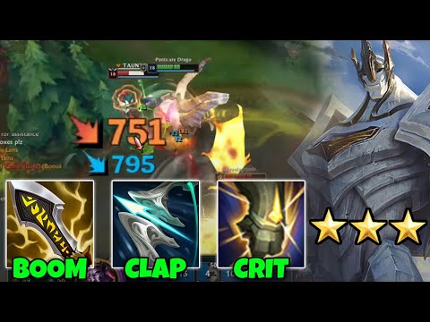 Bronze 2 Viewer tells me to try Full Crit Galio.. and I start 1-shotting everyone with my claps