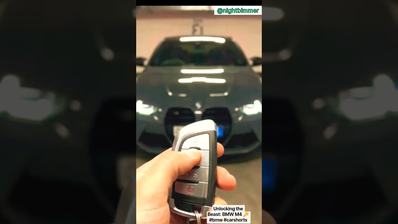 Unlocking the Beast: BMW M4 🔑 #bmw #carshorts