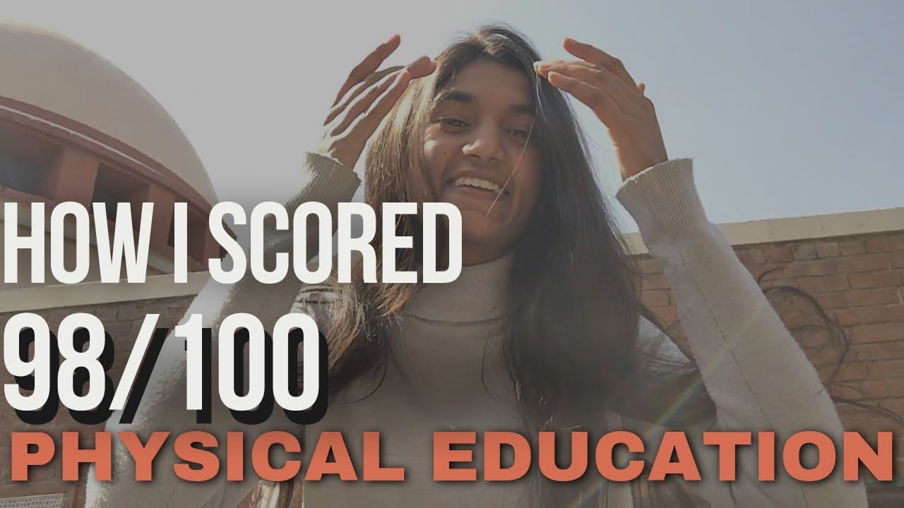 SCORE 100/100  IN PHYSICAL EDUCATION||PRO TIP BY SRCC STUDENT #physicaleducation#12thclass boardexam