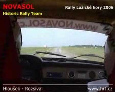 Hlousek crash - Rally Luzicke Hory 2006 SS3