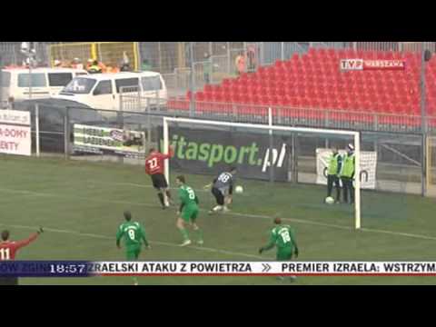 Pierwszy doping z nowej trybuny Dolcan - GKS Katowice 2-0