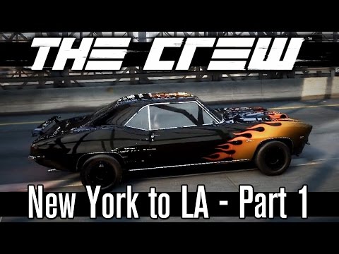 The Crew Beta - Coast To Coast - New York to LA - Part 1 (w/EKDrifter458)
