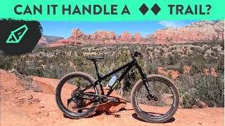 RSD Sergeant V5 Hardtail Review - Part 1: 27.5+ Mode with a 140mm Fork in Sedona, AZ