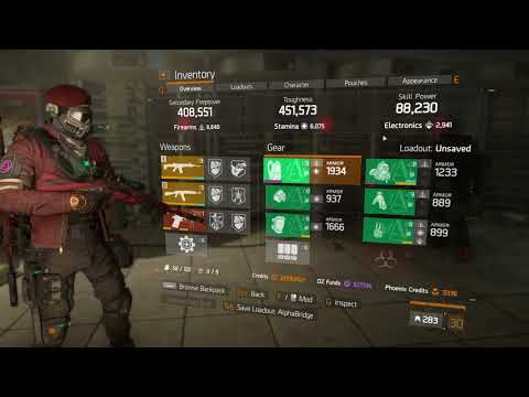 The Division - Classified AlphaBridge, Build and Gameplay