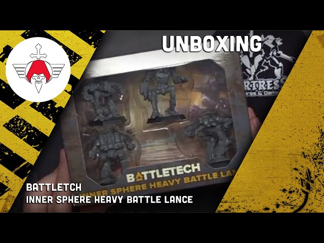 Vídeo relacionado con Catalyst Game Labs BattleTech: Inner Sphere Heavy Battle Lance - Miniature Game