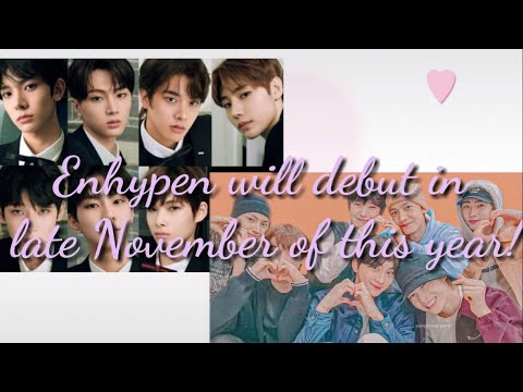 Enhypen debut date!