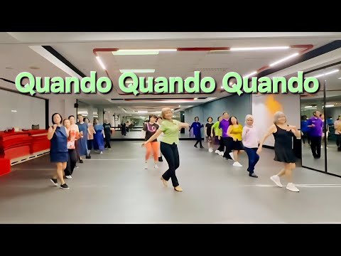 Quando Quando Quando beginner linedance. Choreo : MamaG (MY)