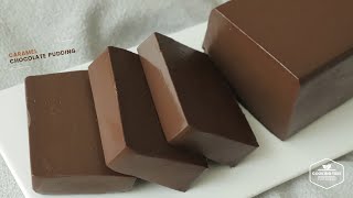 카라멜 초콜릿 푸딩 만들기, 노젤라틴 : Caramel Chocolate Pudding Recipe, No-Gelatin | Cooking tree