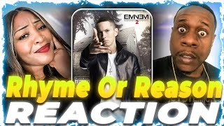 This Is Fire!!!  Eminem - Rhyme Or Reason (Reaction)