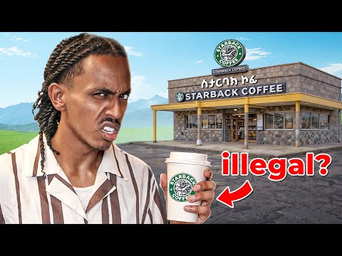 Amerikanische Restaurantimitationen in Äthiopien ausprobieren…