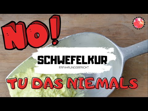 Tu das niemals! - Anorganische Schwefelkur nach Dr. Probst #Erfahrungsbericht