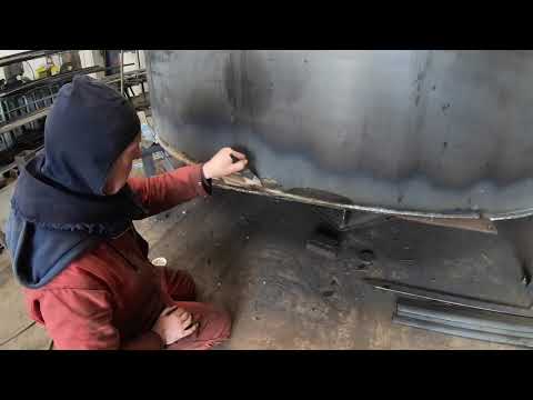 Vlog 7. Building a Narrowboat shell - Week 4