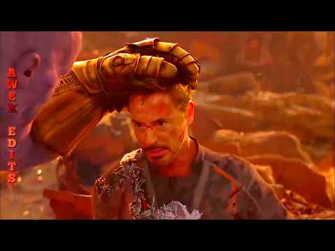 INFINITY WAR: IRONMAN VS THANOS FIGHT SCENE