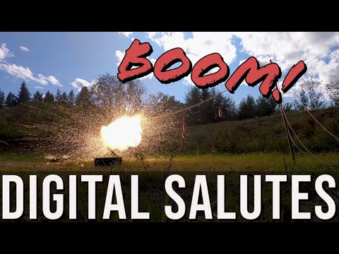 Testing Digital Salutes | Extremely loud fireworks