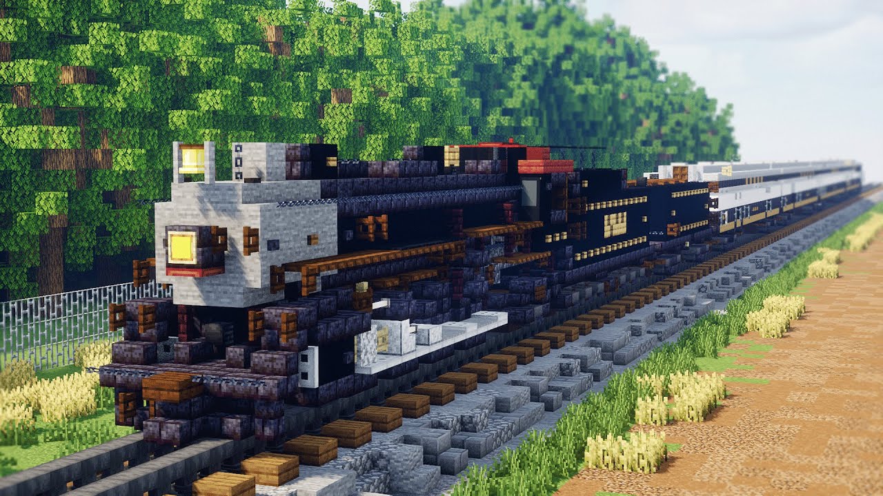 Minecraft Frisco 1522 Steam Train Tutorial