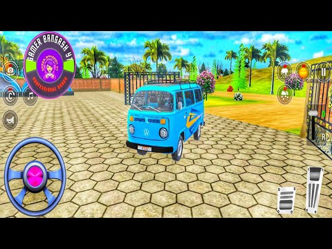 Real Van Driving Simulator | Blue Van Unlock Pickup Ride | Android Gameplay Pickup Missions