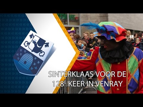 Sinterklaas voor de 128e keer in Venray - 14 november 2016 - Peel en Maas TV
