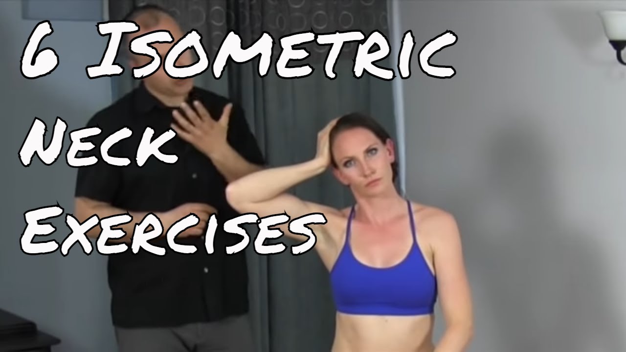 6 - Isometric Neck Strengthening Exercises - Ask Dr. Abelson