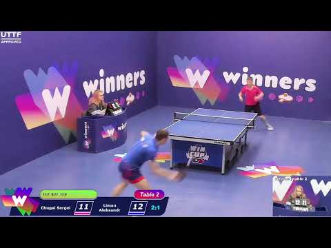 WINners CUP table 2  25.01  Chugai Sergei - Liman Aleksandr 19:00