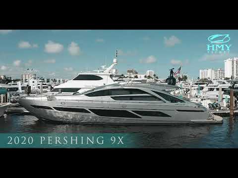 2020 Pershing 9X "Q" - For Sale with HMY Yachts