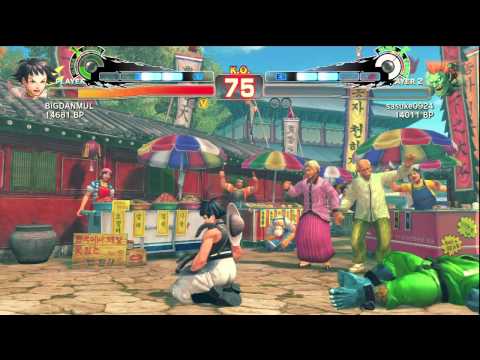 SSF4: BIGDANMUL (Makoto) VS sasuke (Blanka)