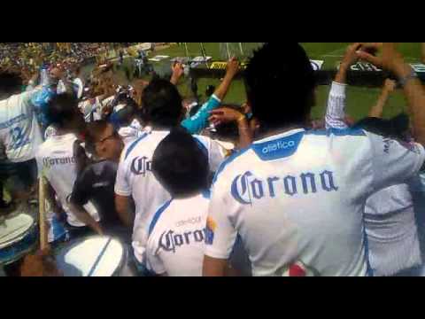 "El Puebla No Tiene Mujer" Barra: Malkriados &bull; Club: Puebla Fútbol Club