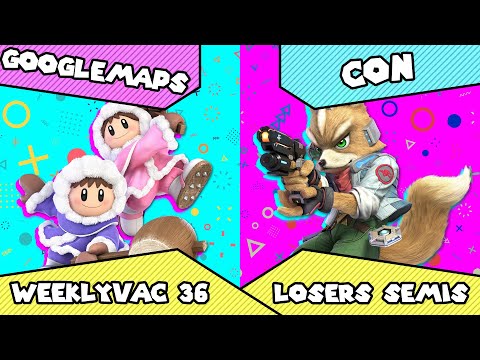 WeeklyVac 36 - SSBU - GoogleMaps (Ice Climbers, Young Link) vs Con (Fox)