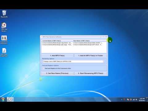MP3 Files Rename Software