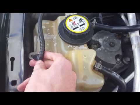 How to replace the radiator reservoir on a lincoln mkz zephyr and fusion
