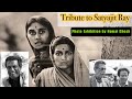 The Best Tribute To The Maestro Satyajit Ray Photographs By Nemai Ghosh Ghare Baire