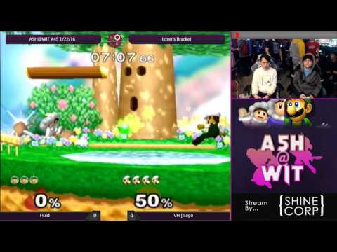 Fluid (ICs) vs VH | Sago (Marth) - ASH@WIT #45 Melee Loser's Bracket