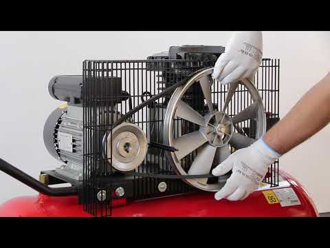 11   Fiac belt transmission change air compressor ENG