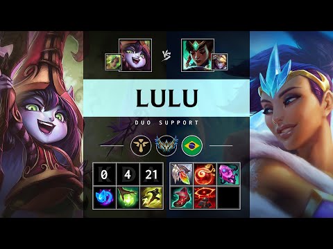 Lulu Support vs Karma - BR Challenger Patch 25.09