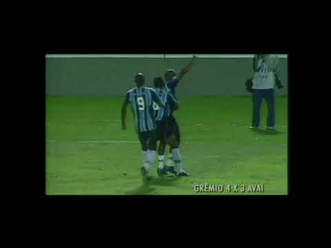 Grêmio 4 x 3 Avaí - Campeonato Brasileiro Série B 2005