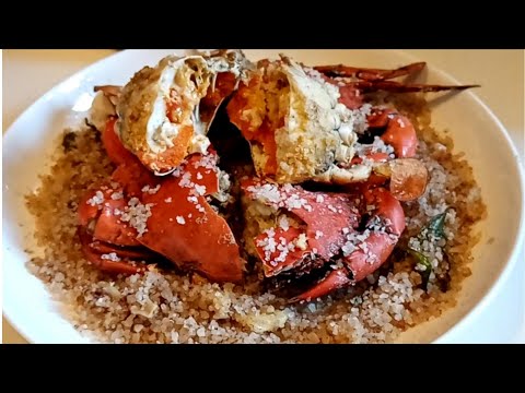 How to cook Salt-Baked Crabs Recipe...