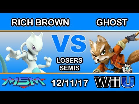 MSM 125 - Rich Brown (Mewtwo) Vs. TeS | Ghost (Fox) Losers Semis