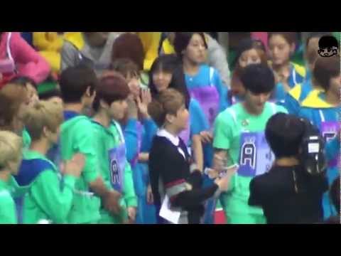 130128 - 130129 EXO tao 技 @ MBC idol star olympic sports championship athletic recording 2013