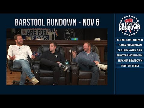 Barstool Rundown - November 6, 2018