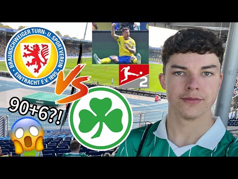 90+6?! Elfmeter?!😱 Eintracht Braunschweig vs SpVgg Fürth | Stadionvlog MLN7 