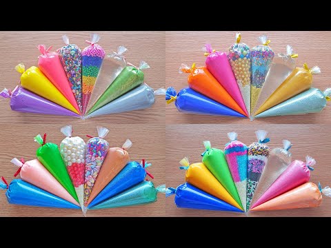 1 Hour Slime Piping Bags Compilation - Satisfying and Relaxing