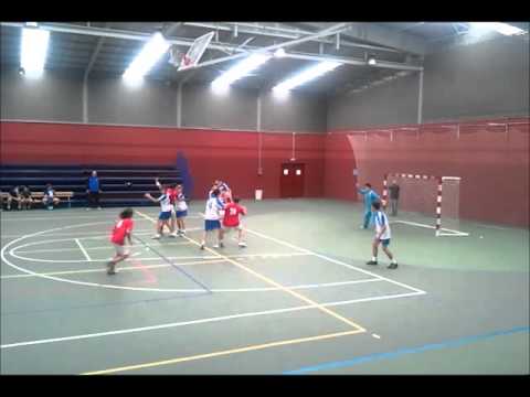 Instantes del último partido de pretemporada del Gedo Cadete