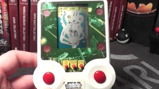 Star Wars Shakin' Pinball Handheld LCD Game Gameplay