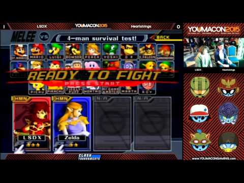 Youmacon 2015 Melee - LSDX vs Hearstrings