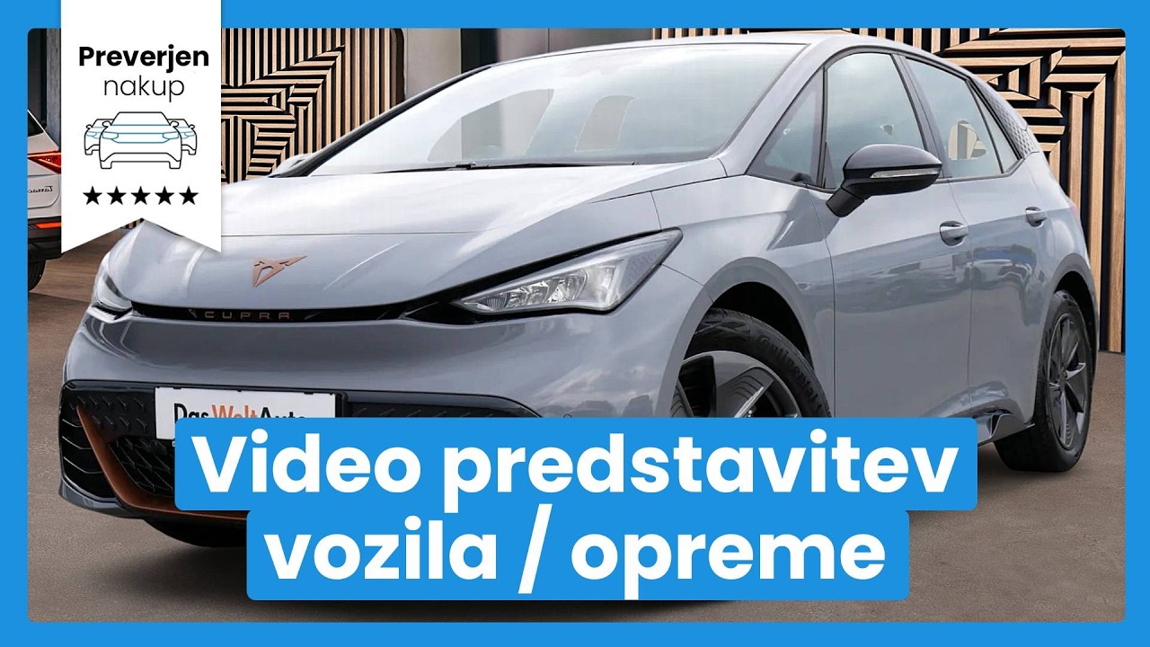 Cupra Born 58kWh - MOŽNOST SUBVENCIJE