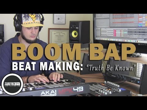 Soulful Boom Bap Beat Making Video 2017 