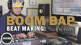 Soulful Boom Bap Beat Making Video 2017 
