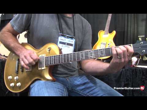 Summer NAMM '13 - Nik Huber Guitars Orca Hollowbody & Dolphin Prototype Demos