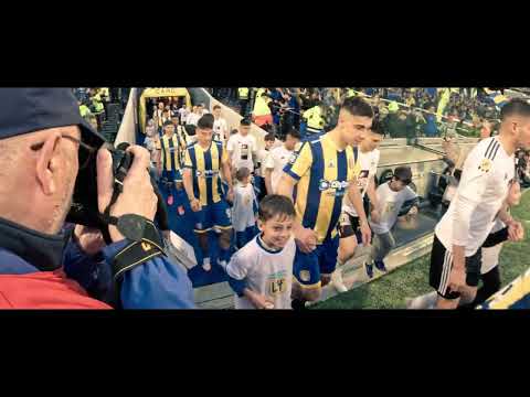 "Recibimiento Rosario Central VS Riestra" Barra: Los Guerreros &bull; Club: Rosario Central