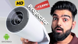 Android Smart Projector Only ₹2700? | Full HD, Android Support, Auto Keystone | Full Review!