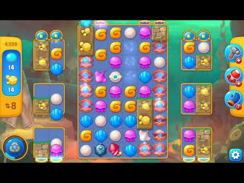 Fishdom 2021 - Level 4399   #Playrix #Fishdom #gaming